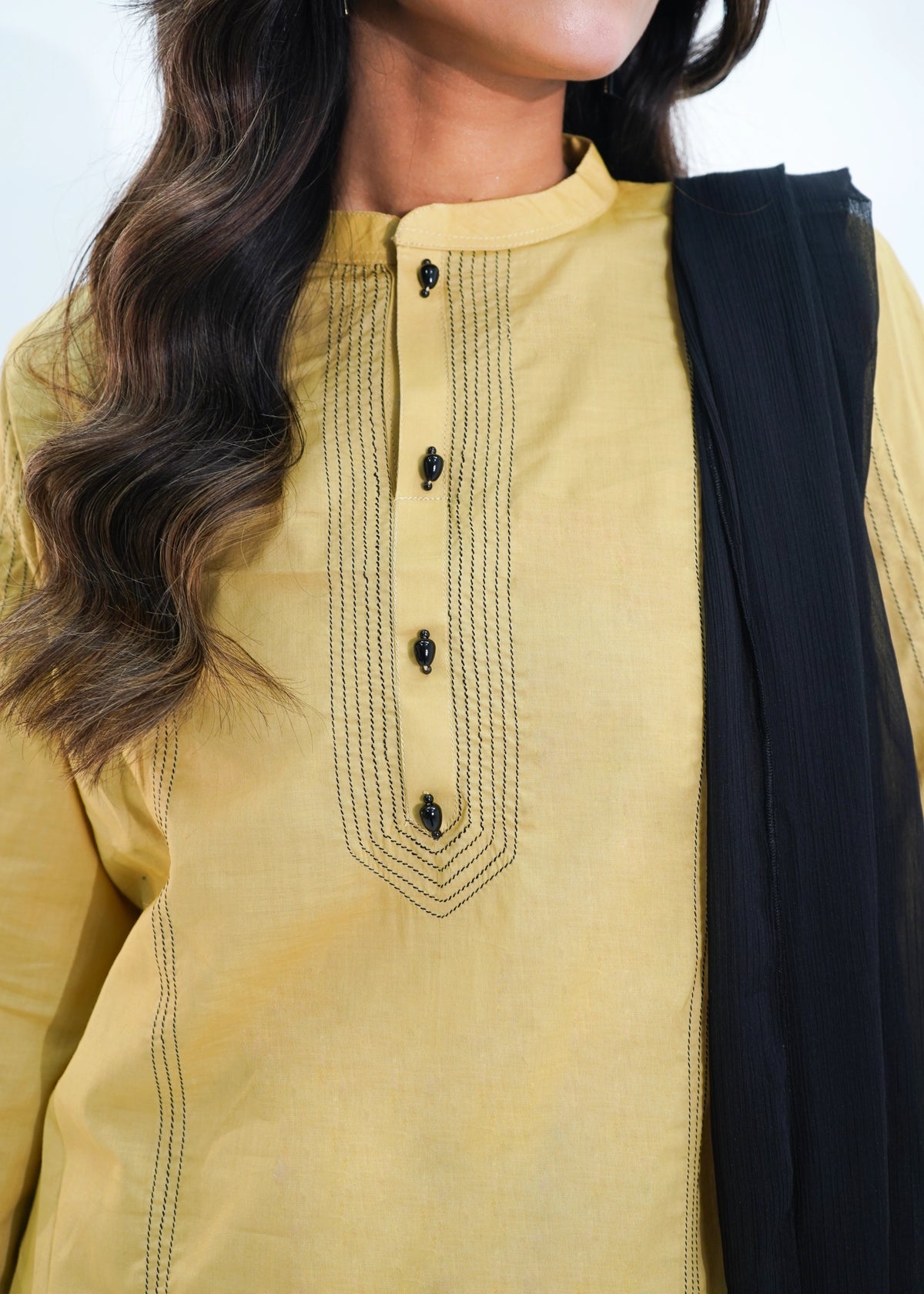 3 PIECE – KHAKHI LAWN SUITE