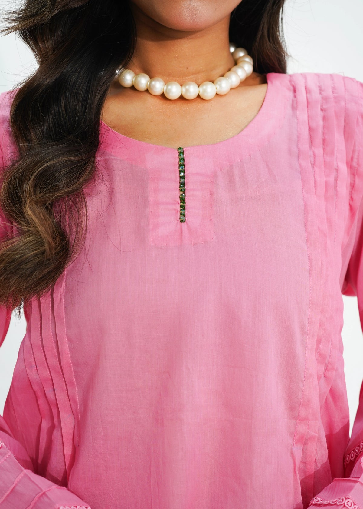 2 PIECE – PINK GARDEN LAWN SUIT
