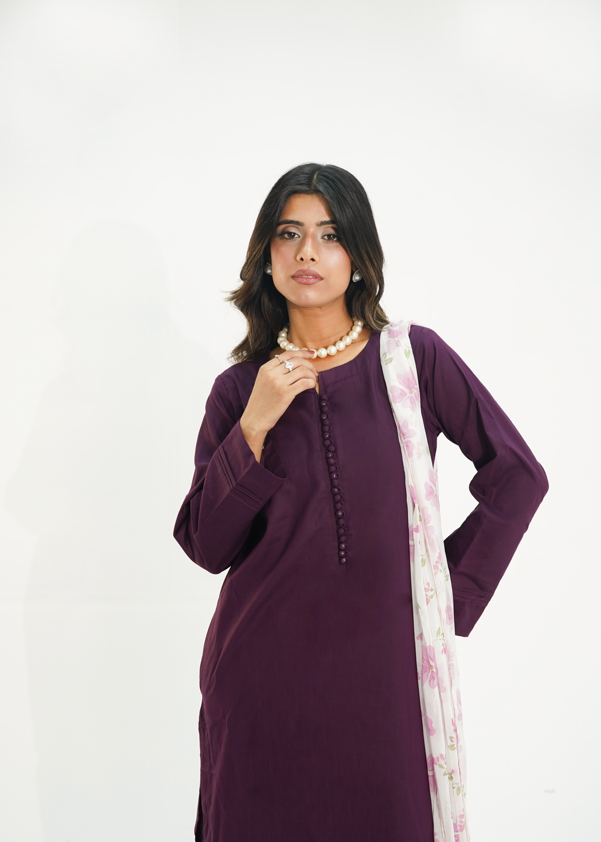 3 PIECE – PLUM EXQUISITELY LAWN SUITE