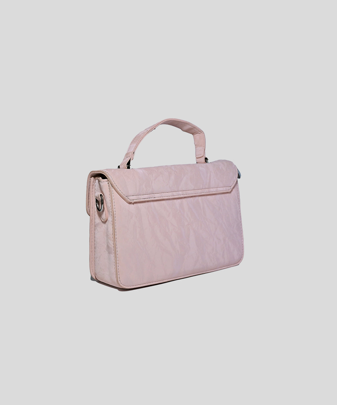 Blush Elegance Top Handle Bag