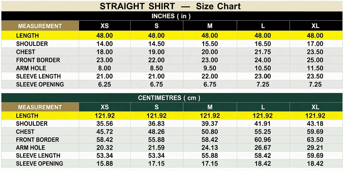 Size Guide - 1