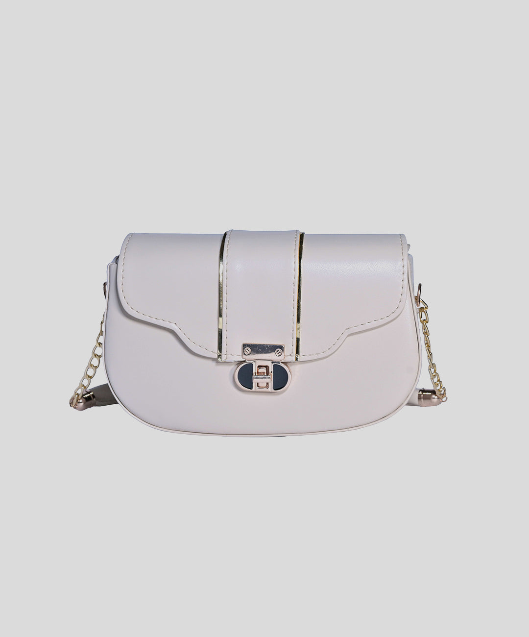 Ivory Luxe Crossbody Bag