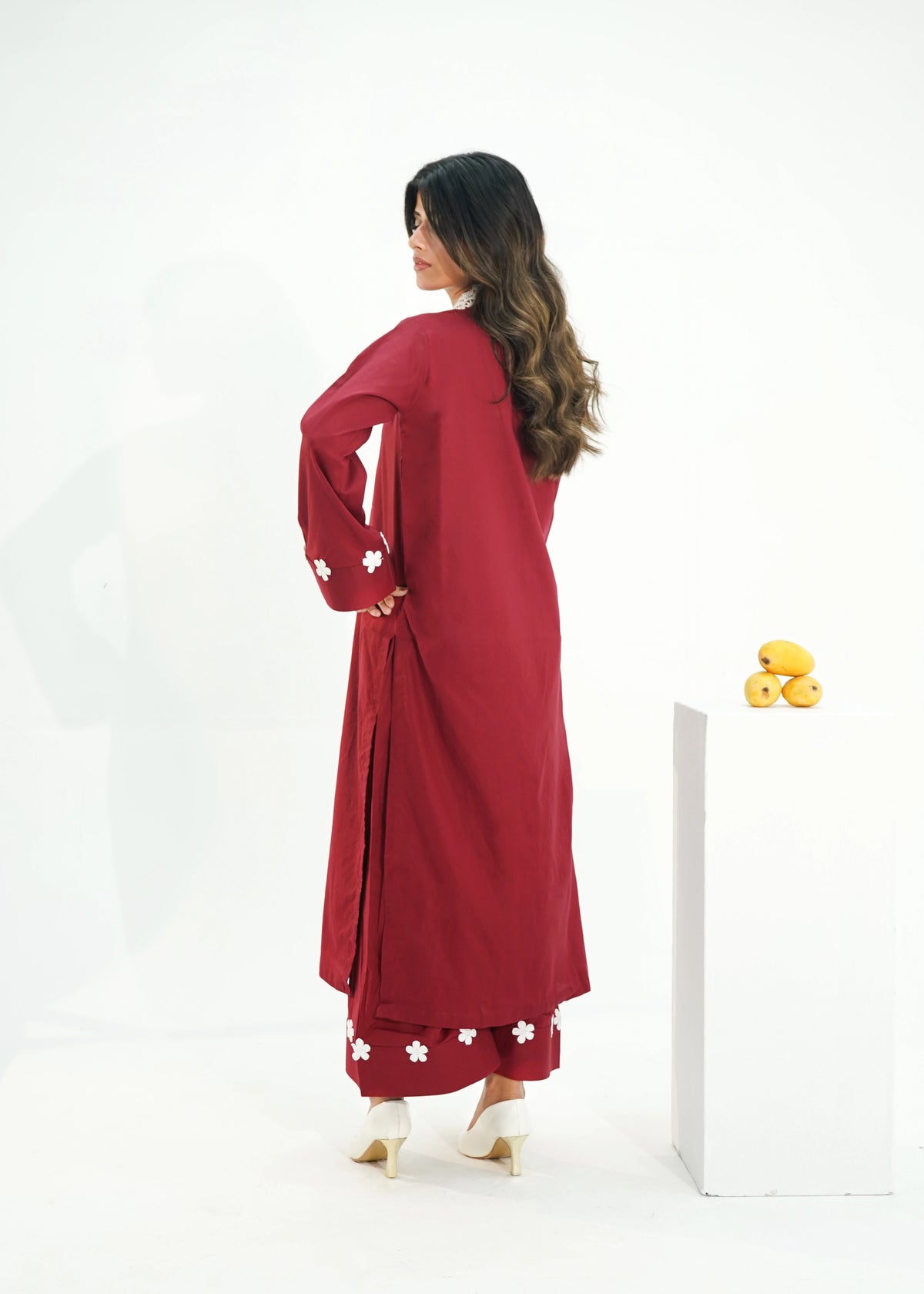2 PIECE – CRIMSOM CHARM LAWN SUITE