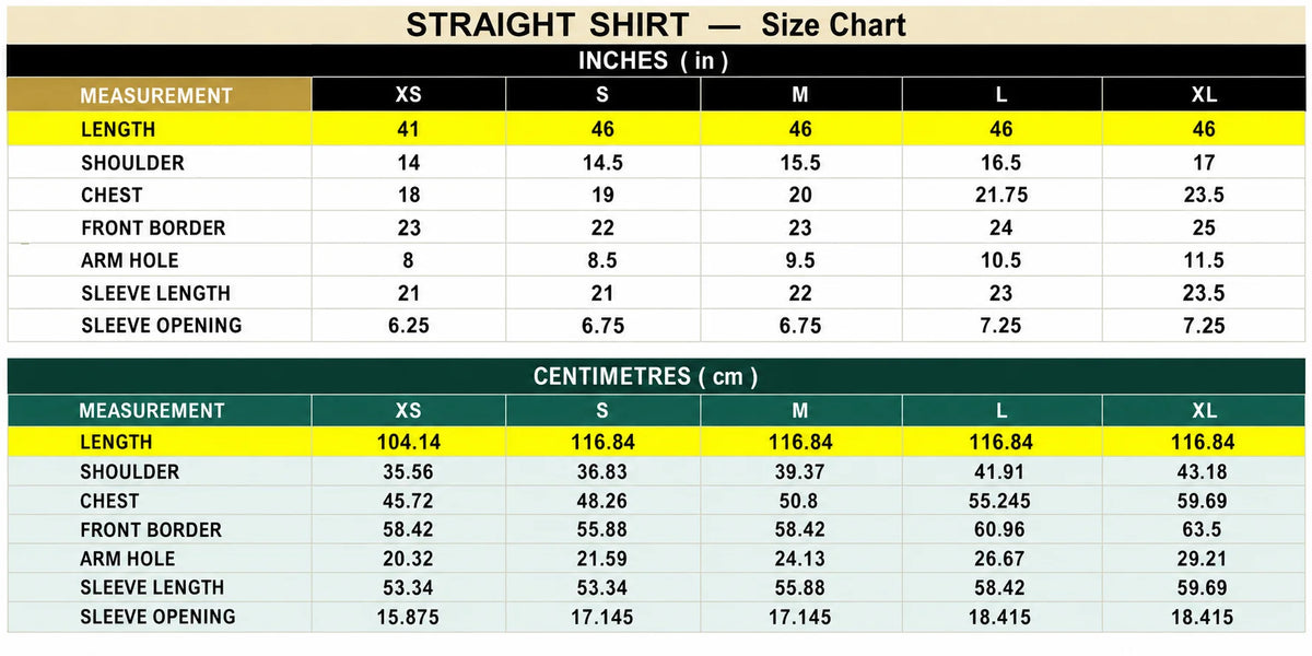 Size Guide - 1
