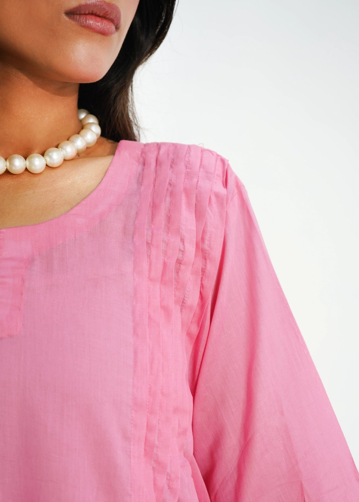 2 PIECE – PINK GARDEN LAWN SUIT