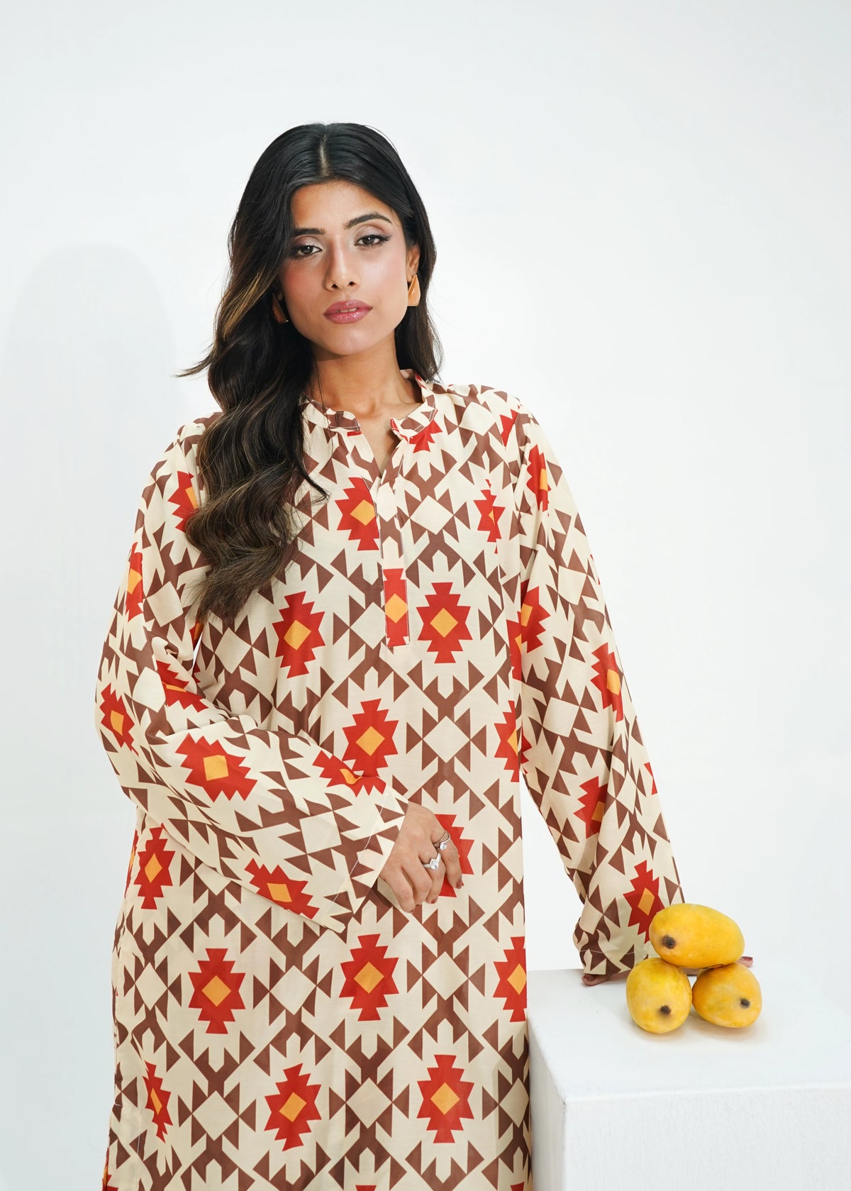 2 PIECE – DESERT MOASIC PRINTED LAWN SUITE