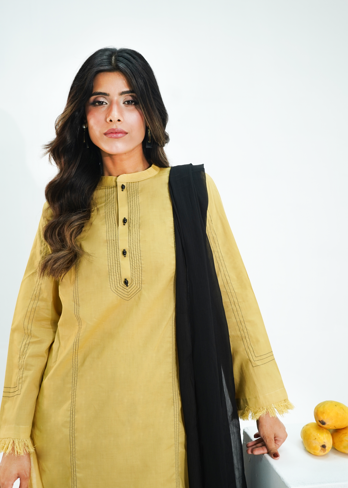 3 PIECE – KHAKHI LAWN SUITE