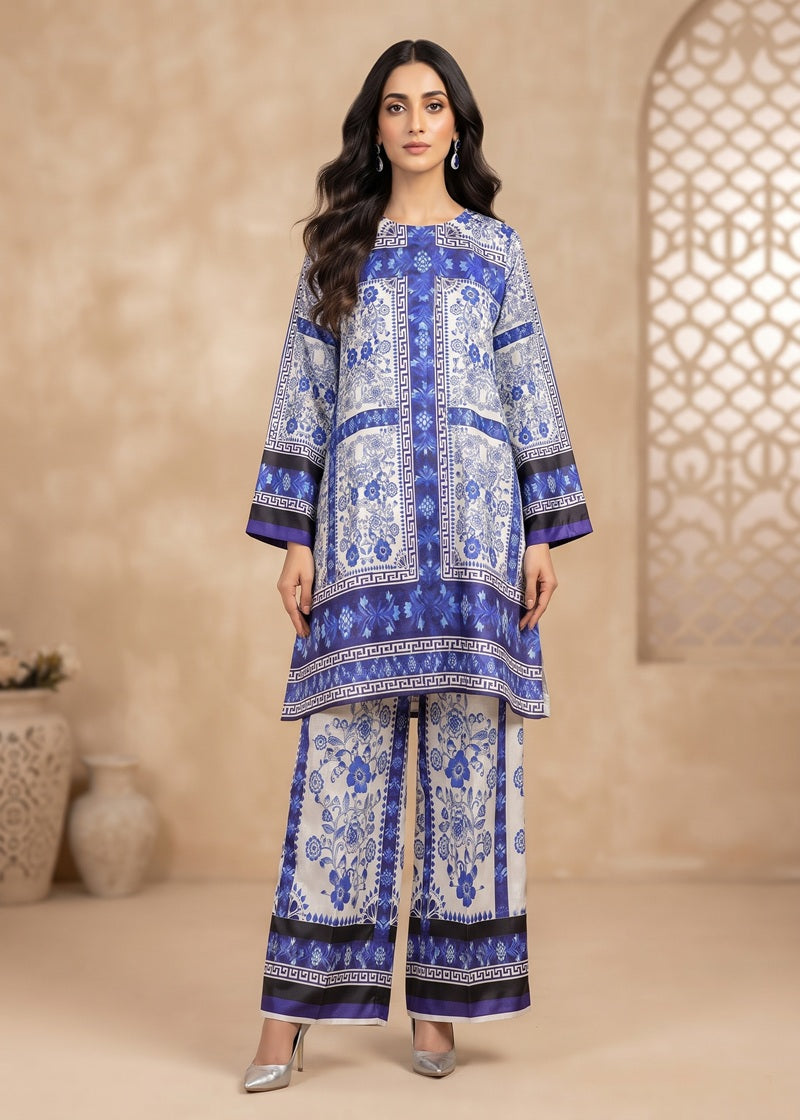 Blue Pottery Shamoz Silk 2-Piece Set
