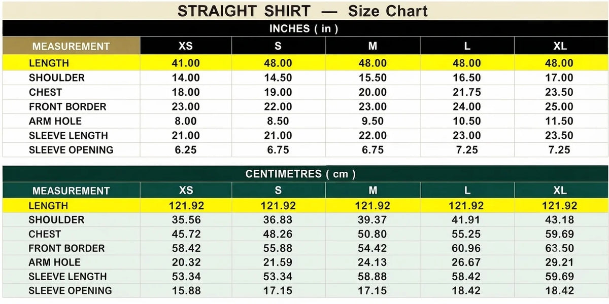 Size Guide - 1