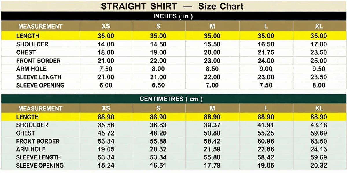 Size Guide - 1