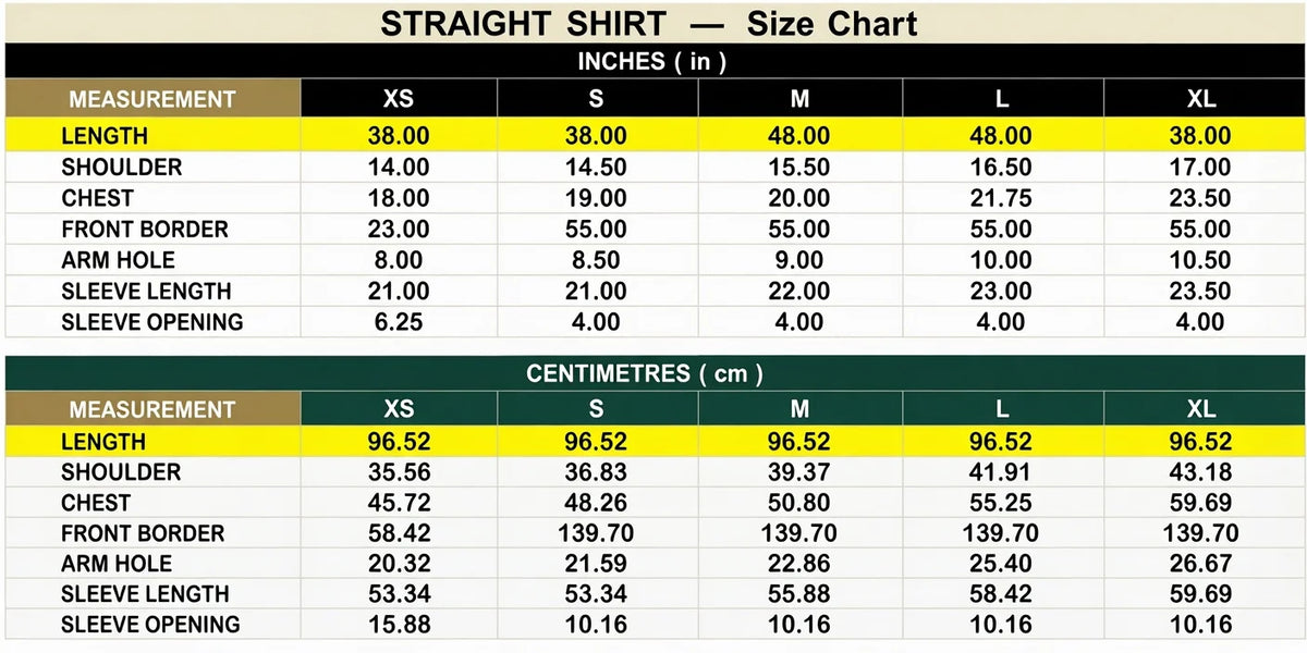 Size Guide - 1