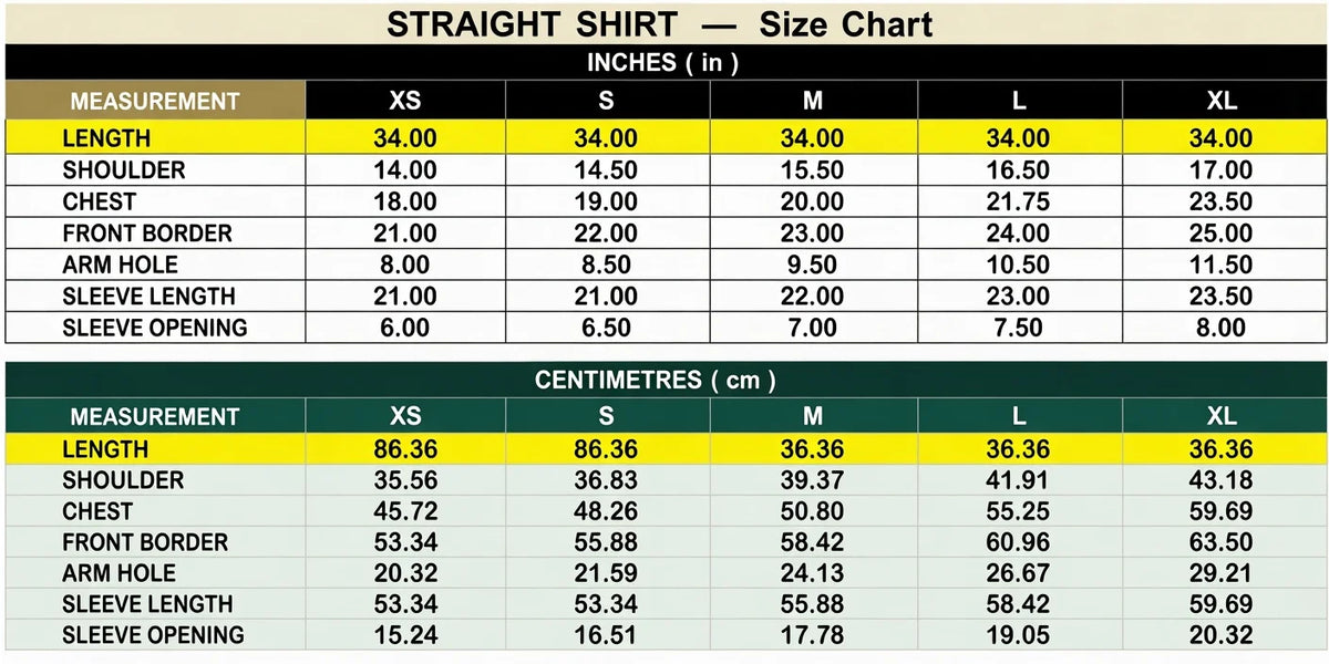 Size Guide - 1