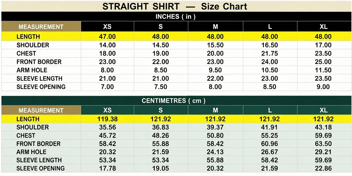 Size Guide - 1