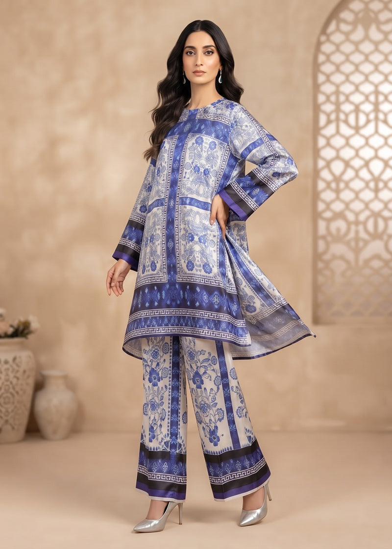 Blue Pottery Shamoz Silk 2-Piece Set