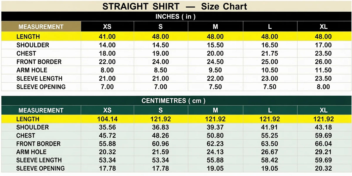 Size Guide - 1