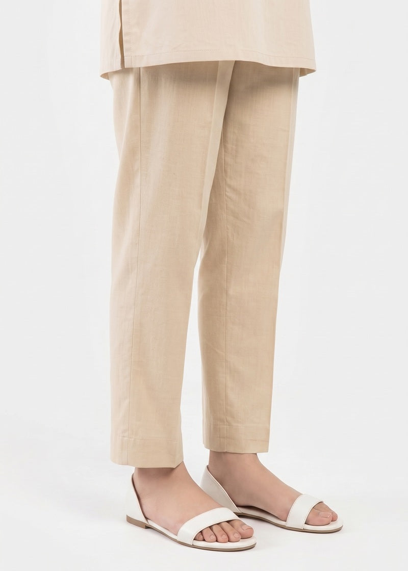 Premium Beige Straight Fit Trouser