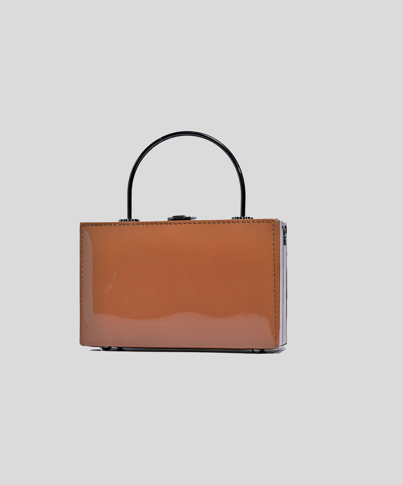 Amber Luxe Acrylic Box Bag