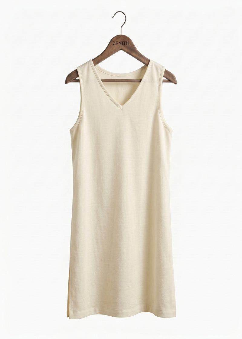Premium Voile Inner Slip – V Neck