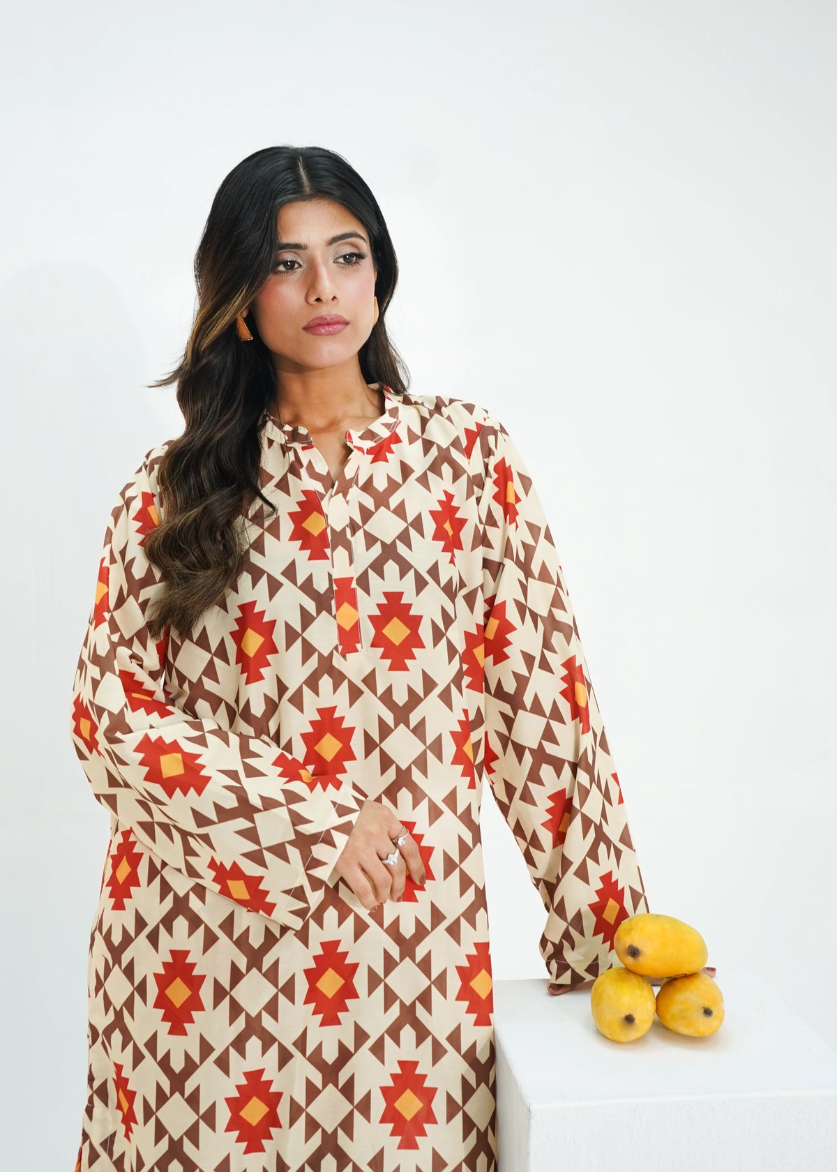 2 PIECE – DESERT MOASIC PRINTED LAWN SUITE