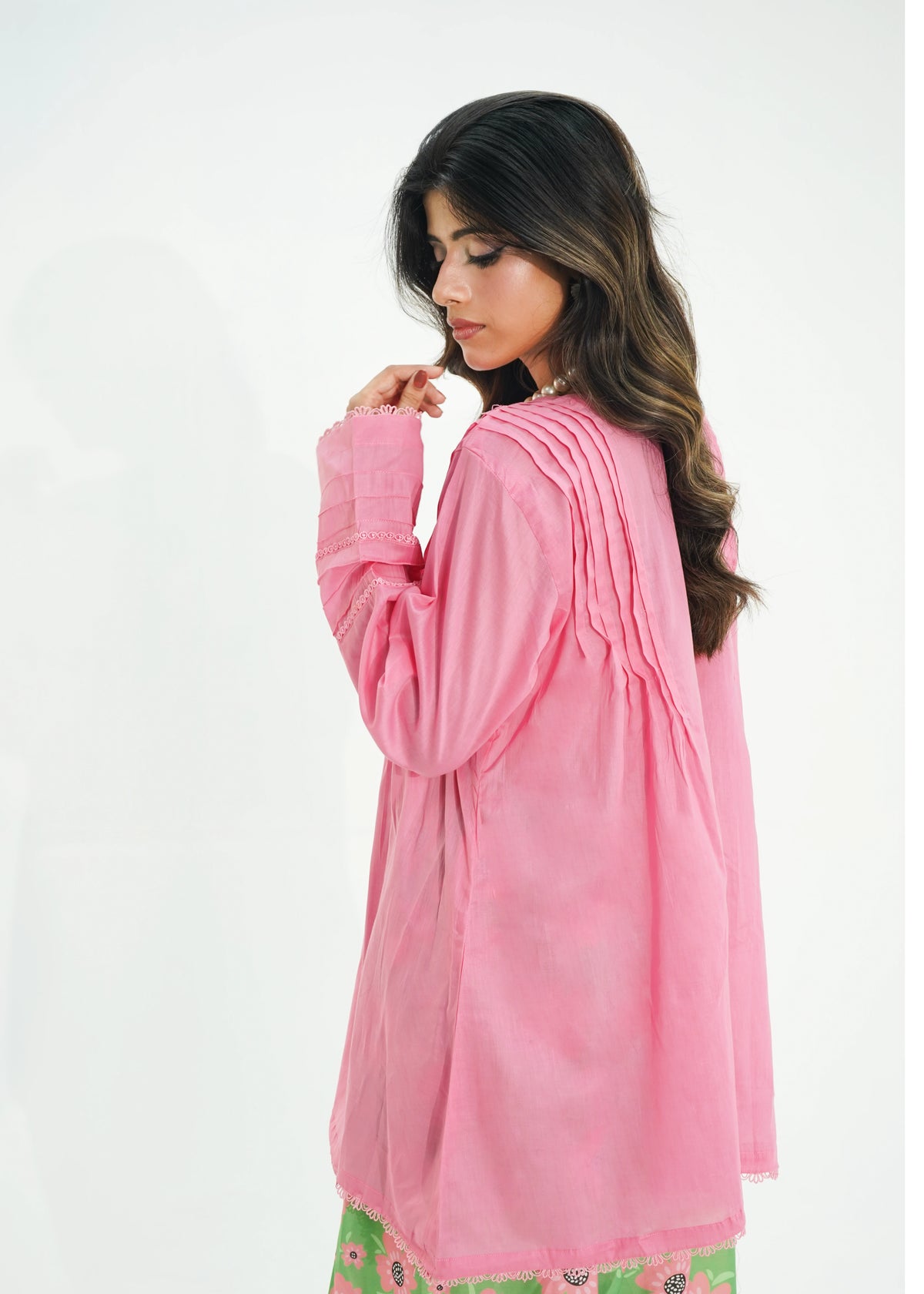 2 PIECE – PINK GARDEN LAWN SUIT
