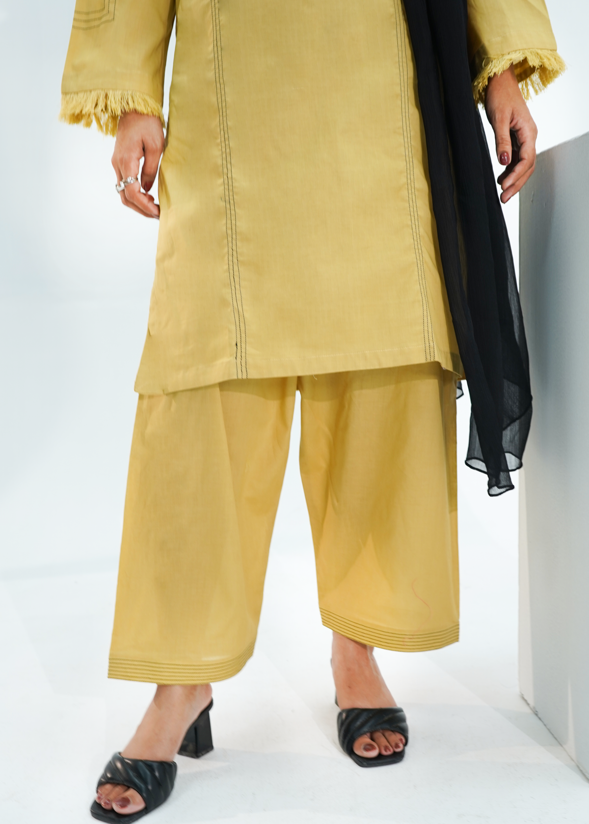 3 PIECE – KHAKHI LAWN SUITE