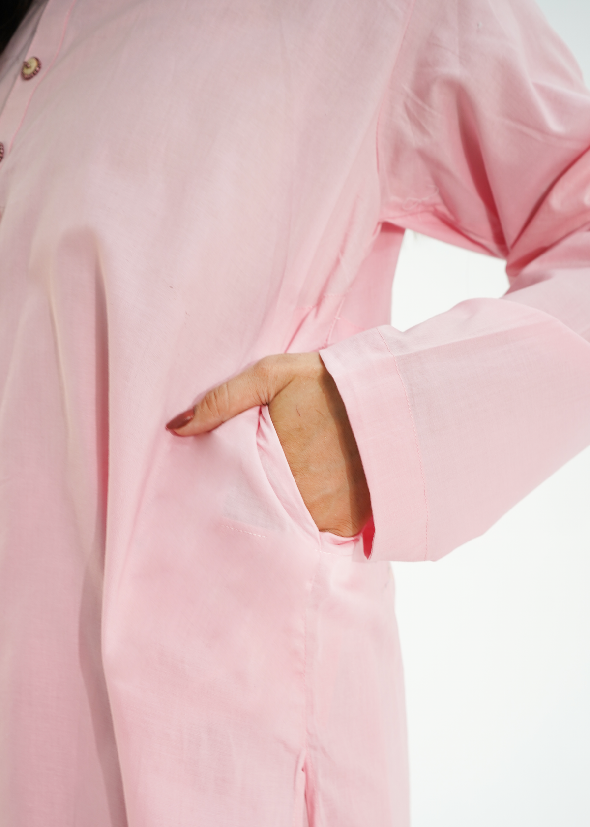 3 PIECE – BLUSH PINK LAWN SUITE