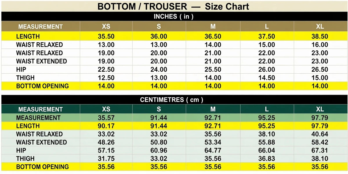 Size Guide - 2