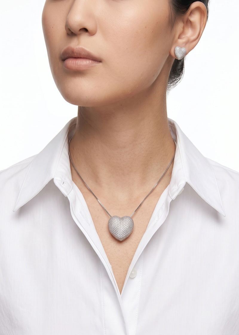Crystal Heart Elegance Set