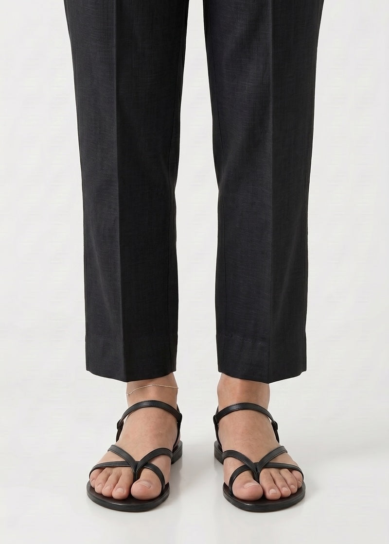 Premium Black Straight Fit Trouser