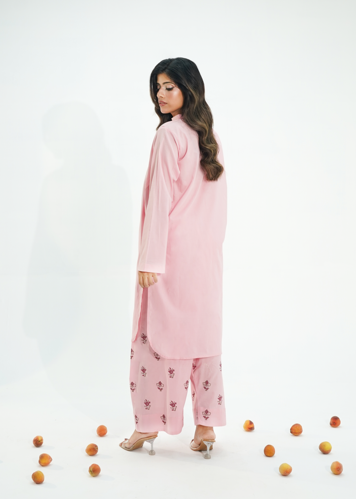3 PIECE – BLUSH PINK LAWN SUITE