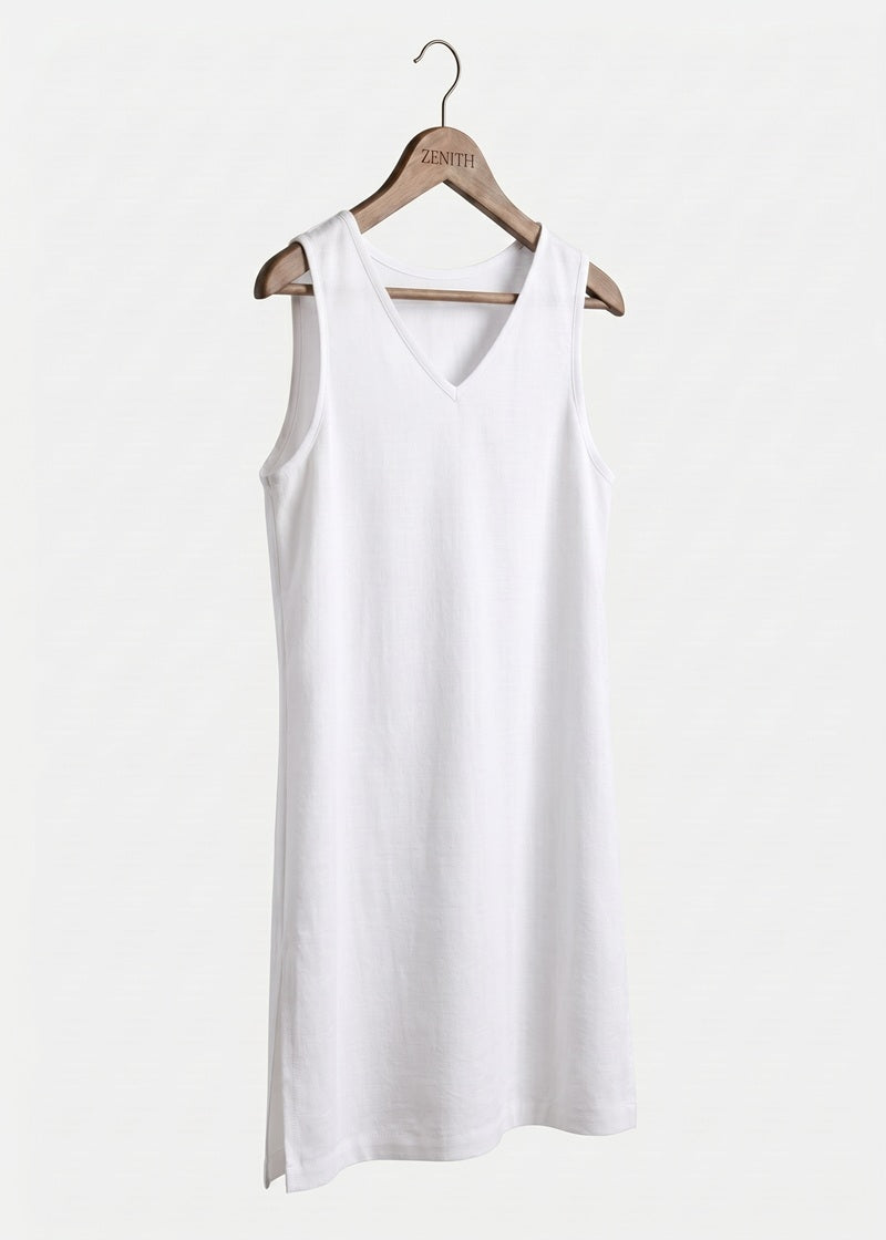 Premium Pearl Voile Inner Slip - V Neck