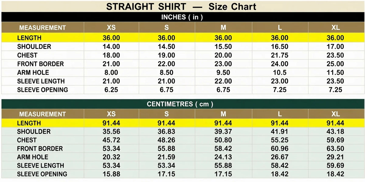 Size Guide - 1