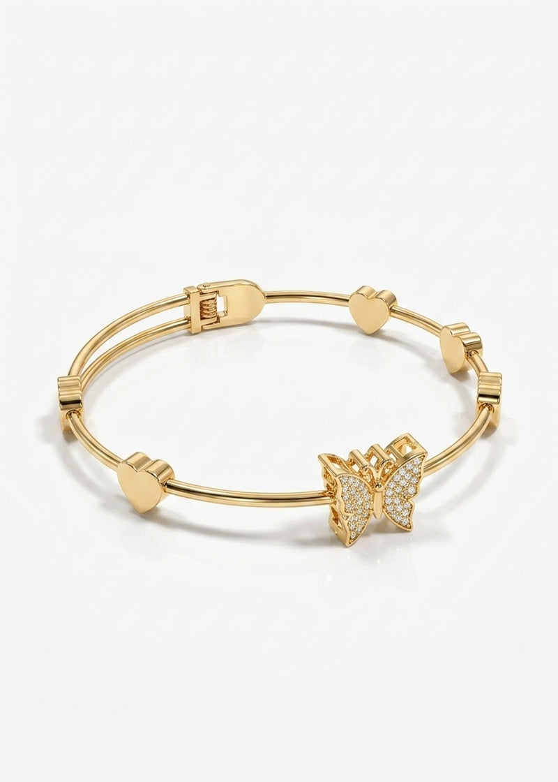 Crystal Butterfly Grace Bracelet