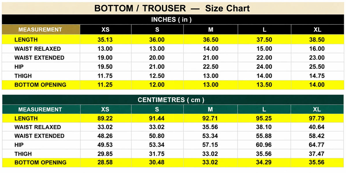 Size Guide - 2
