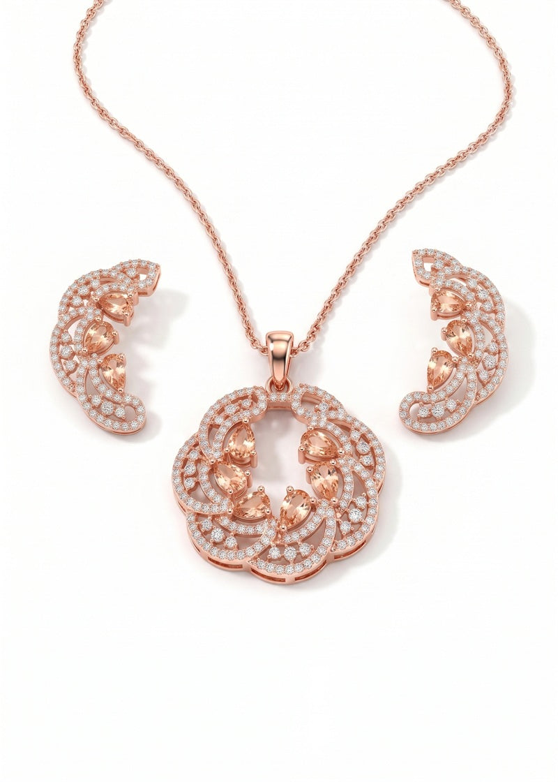 Blush Petal Elegance Set