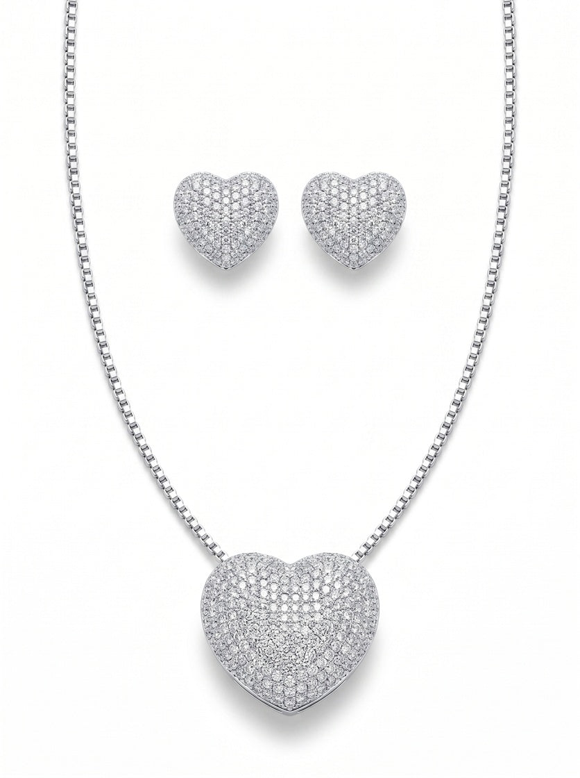 Crystal Heart Elegance Set