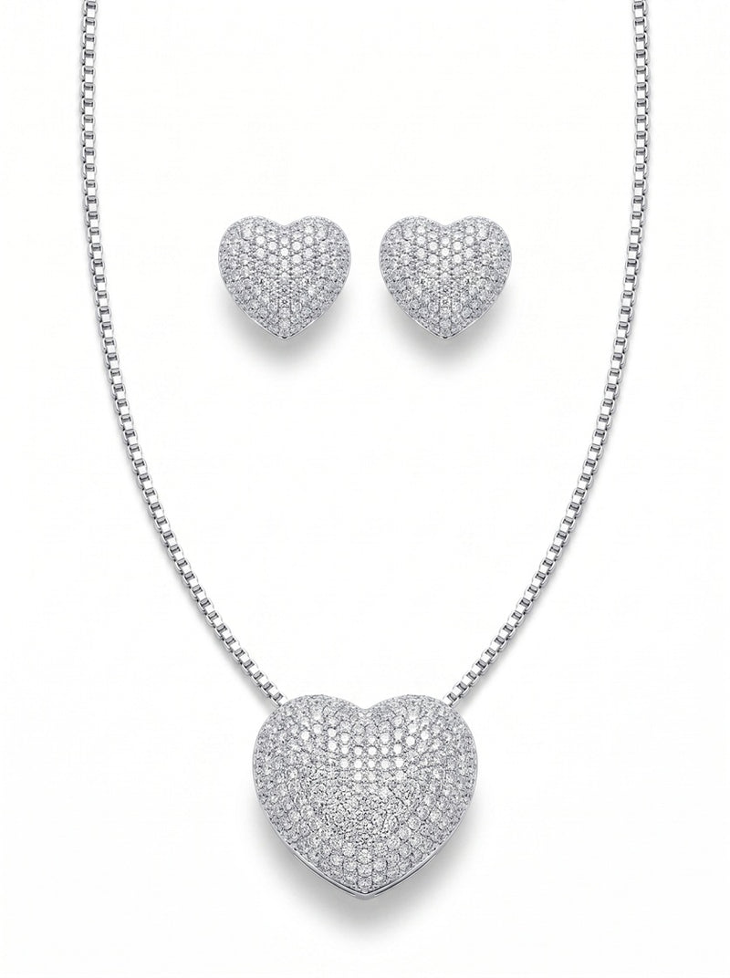 Crystal Heart Elegance Set