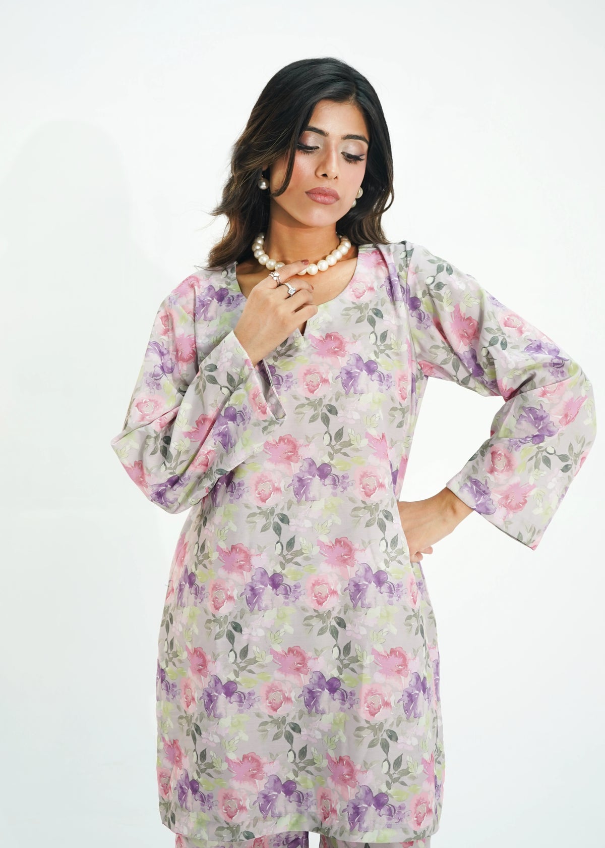 2 PIECE – LAVENDER BLOOM LAWN SUITE