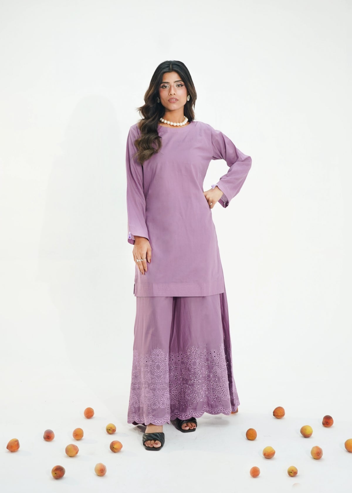 2 PIECE – LAVENDER BLOOM CO-ORD SET