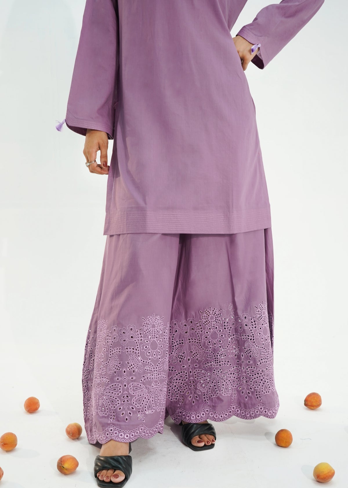 2 PIECE – LAVENDER BLOOM CO-ORD SET