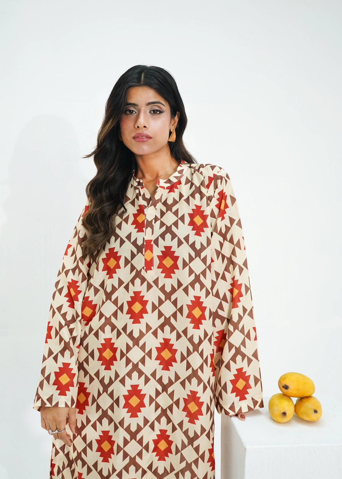 2 PIECE – DESERT MOASIC PRINTED LAWN SUITE