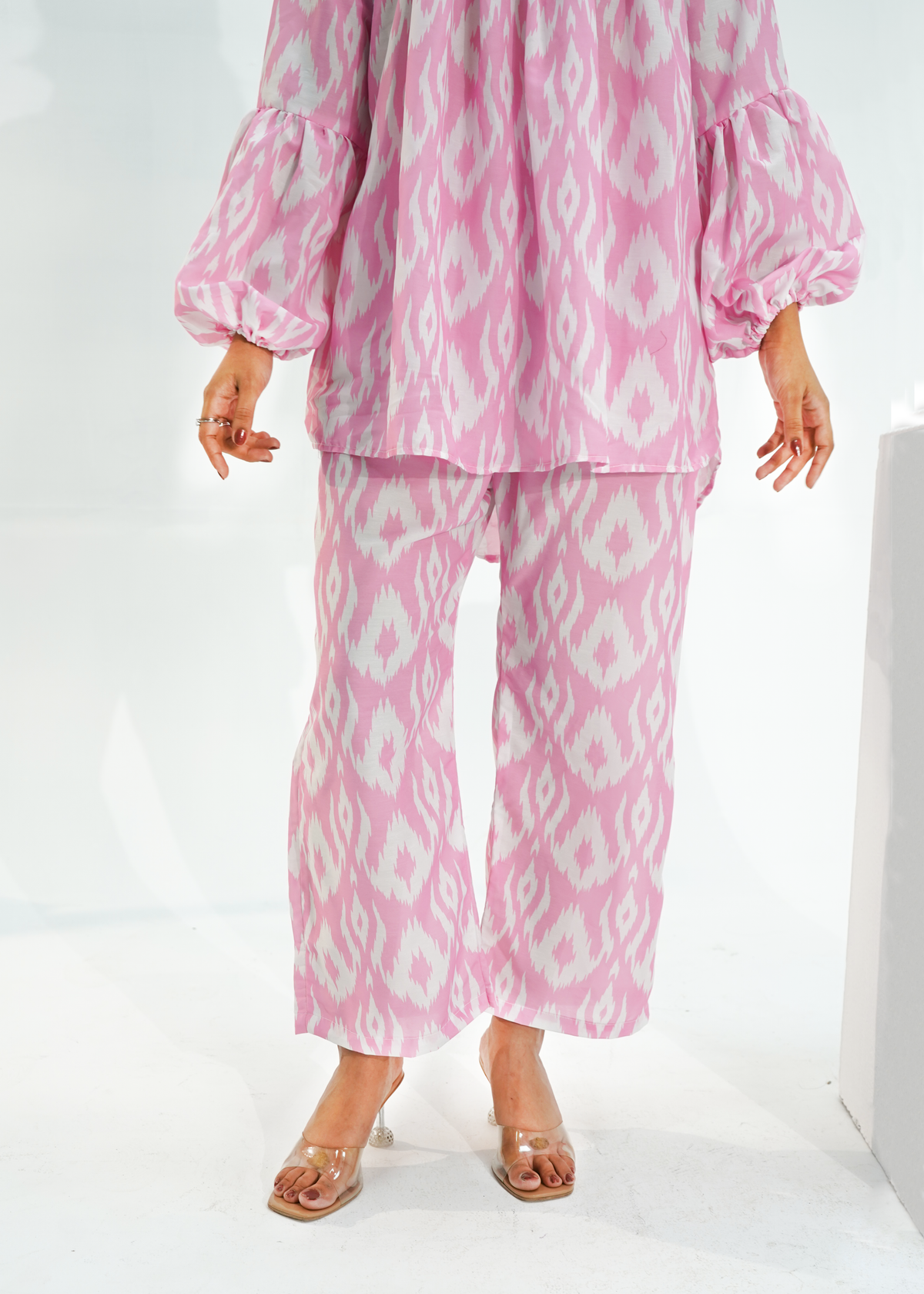 2 PIECE – BLUSH IKAT CO-ORD SET