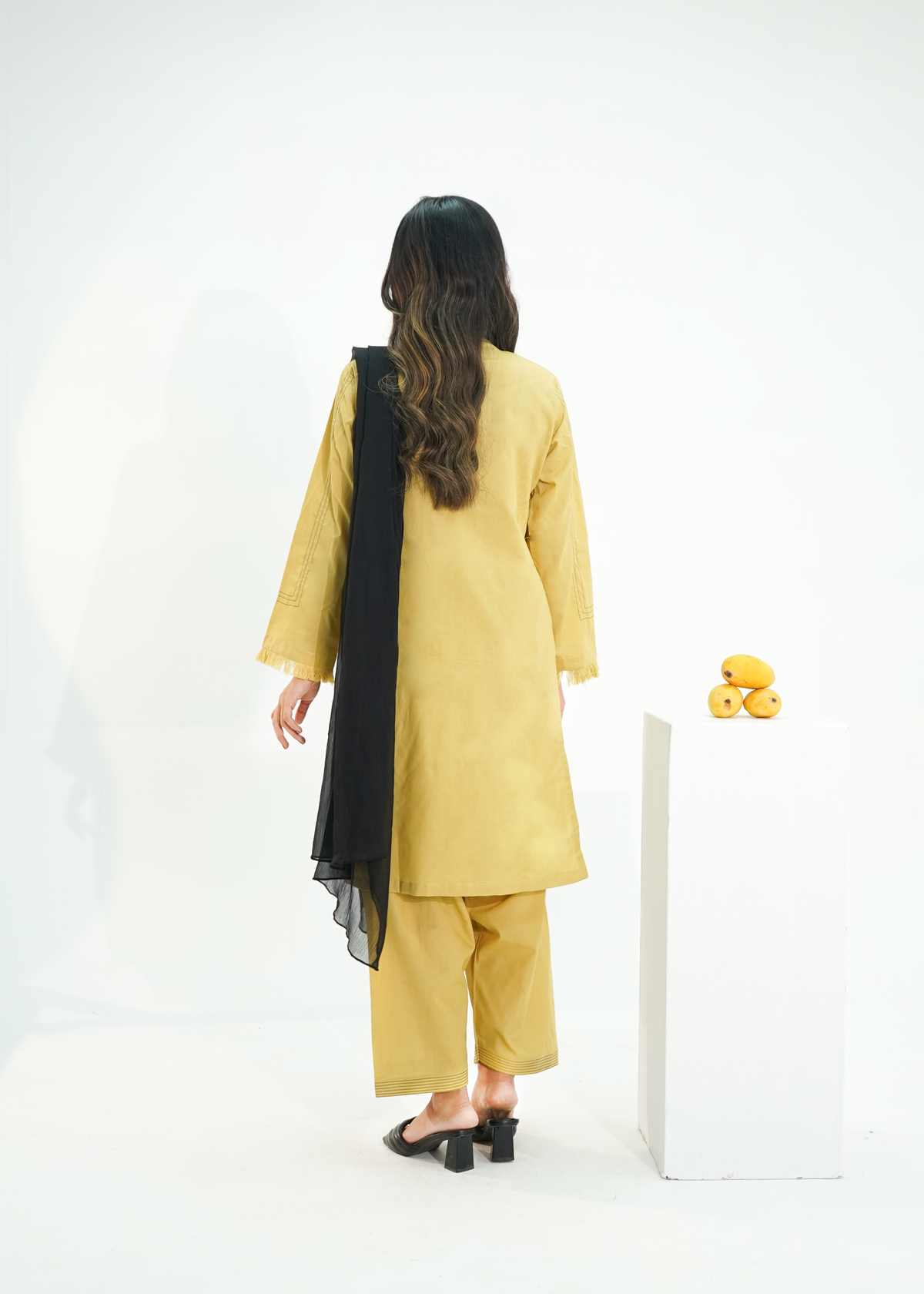 3 PIECE – KHAKHI LAWN SUITE