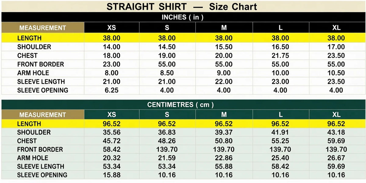 Size Guide - 1