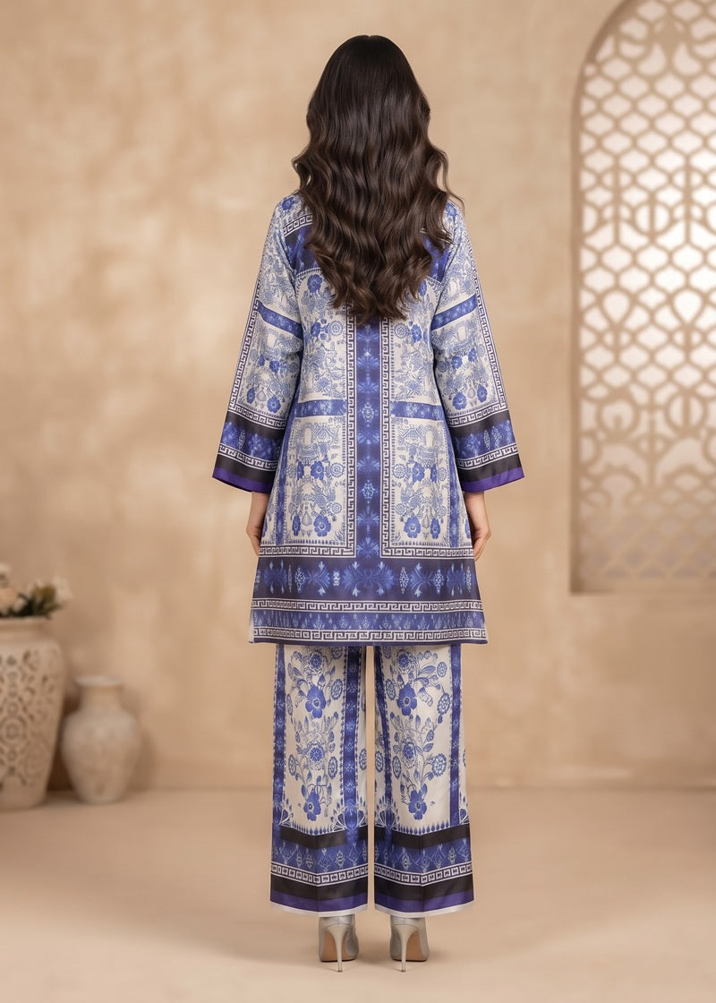 Blue Pottery Shamoz Silk 2-Piece Set
