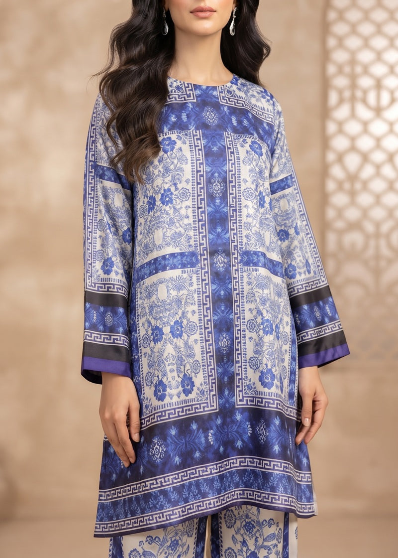 Blue Pottery Shamoz Silk 2-Piece Set