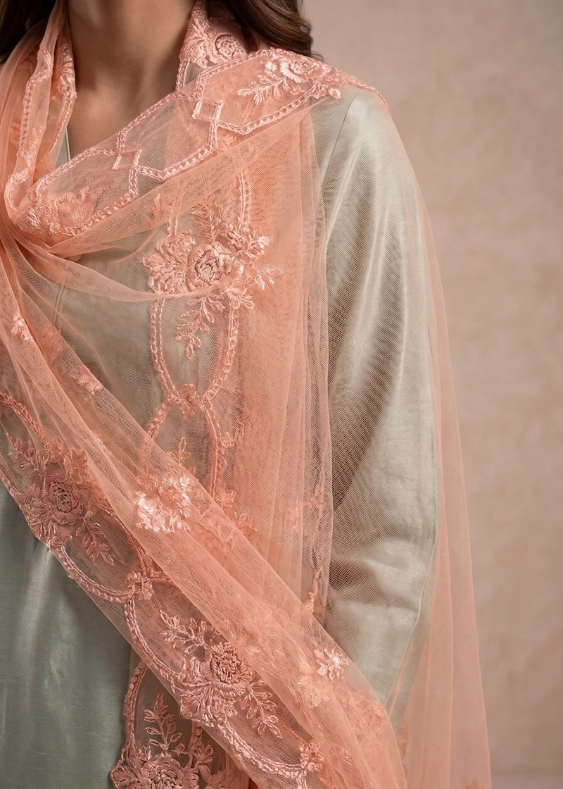 Sage Serenity – 3 Piece Silk Dress