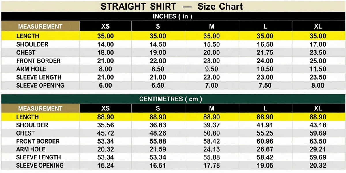 Size Guide - 1
