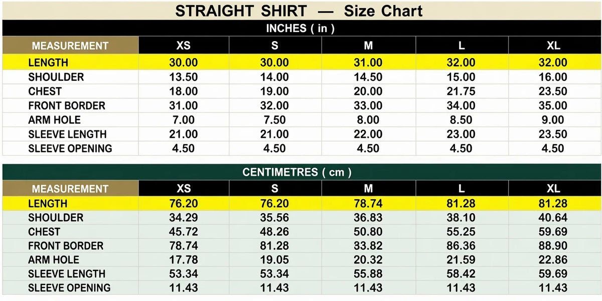 Size Guide - 1