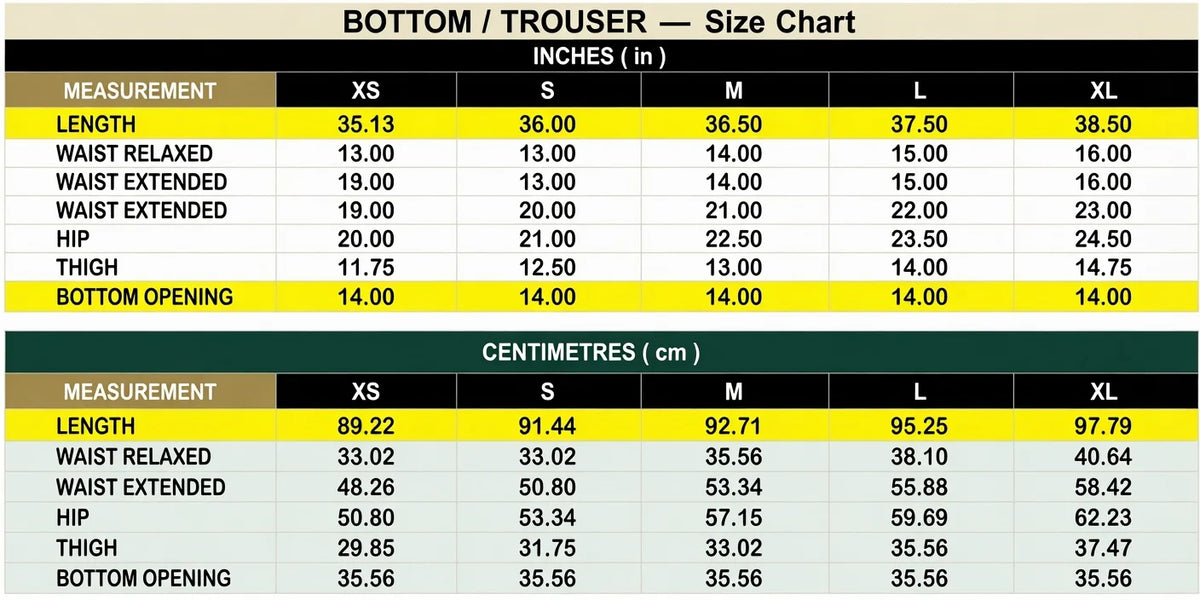 Size Guide - 2